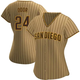 Youth Rougned Odor San Diego Padres Replica Black Golden Alternate Jersey