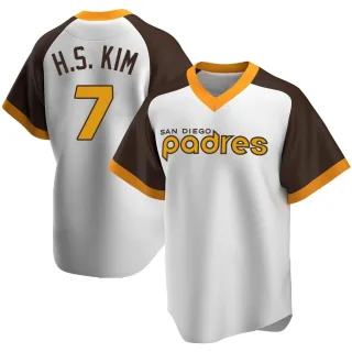 2023 Ha-Seong Kim San Diego Padres Tan Jersey - S/M/L/XL for Sale
