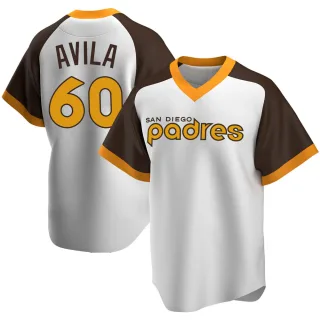 2019 San Diego Padres Pedro Avila #68 Game Issued White Jersey 50th 150  Patch 50