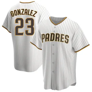 Women's Adrian Gonzalez San Diego Padres Replica Brown Tan/ Alternate Jersey