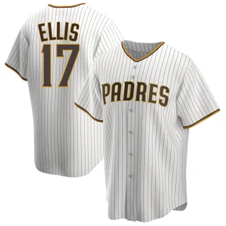 A.J. Ellis Men's San Diego Padres Alternate Jersey - Tan/Brown Authentic