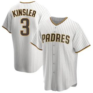 Women's Ian Kinsler San Diego Padres Replica Brown Road Jersey