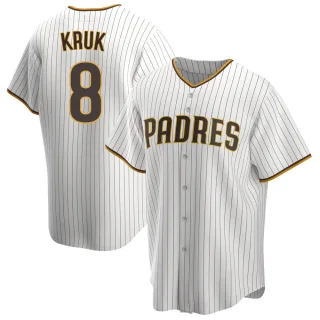 Youth John Kruk San Diego Padres Replica White 2022 City Connect Jersey