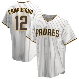 Youth Luis Campusano San Diego Padres Replica Black Holographic Alternate  Jersey